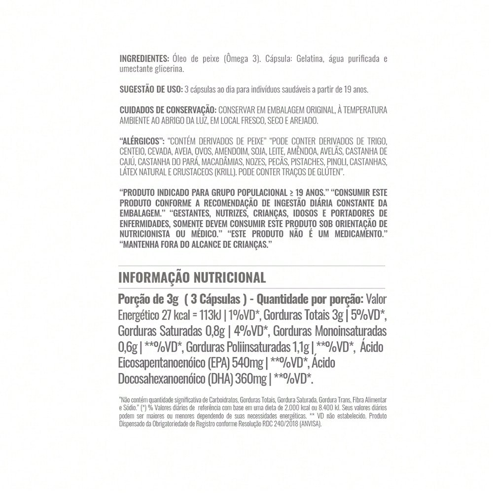 Pharma Ômega 3 (90 Cápsulas) - Essencial para Saúde e Bem-Estar | Fitpharma