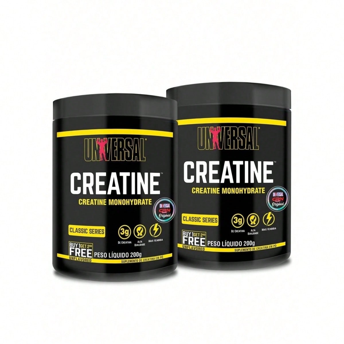 CREATINE MONOHYDRATE COMBO (200G+200G) UNIVERSAL
