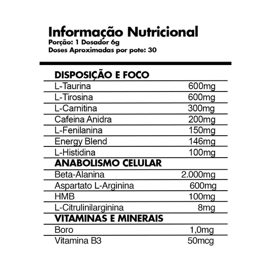 Hemo Rage Unleashed 180g - Manga com Laranja | Pré-Treino | Nutrex