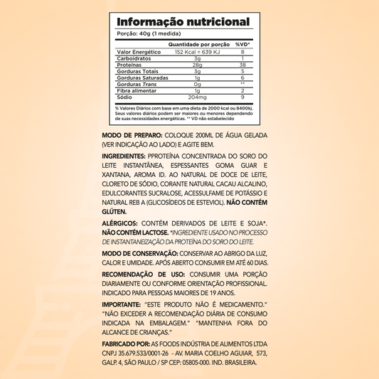 MONODOSE CHEF WHEY 40G CARAMELO SALGADO