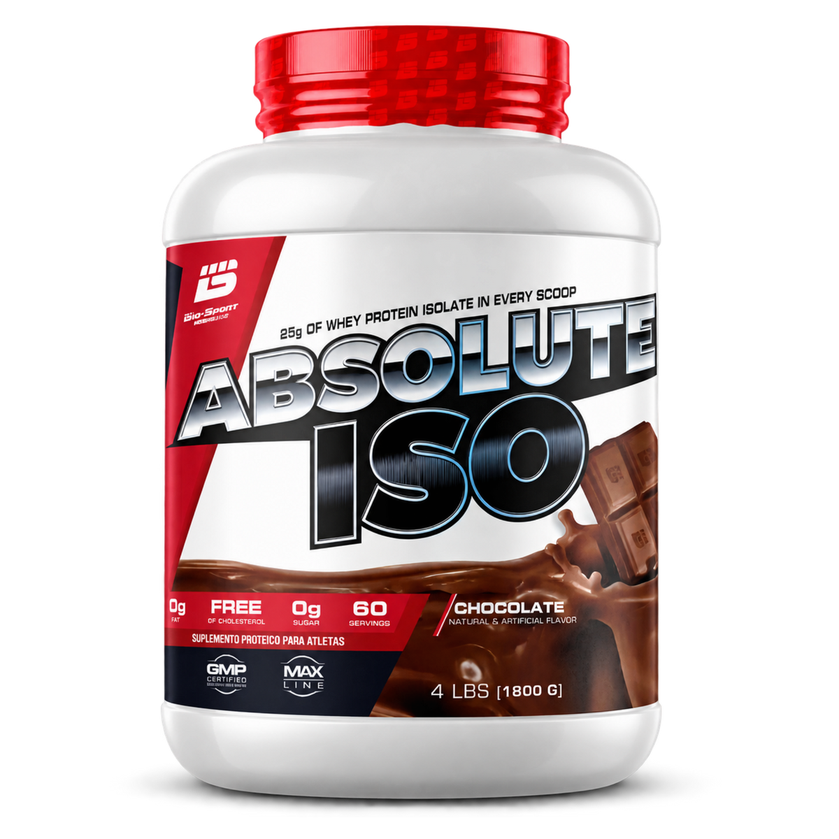 Absolute Iso Whey 1,8kg – Sabor Chocolate