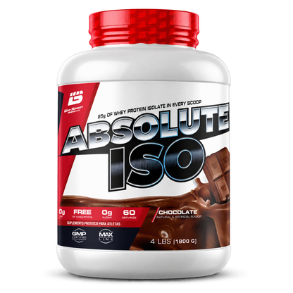 Absolute Iso Whey 1,8kg – Sabor Chocolate