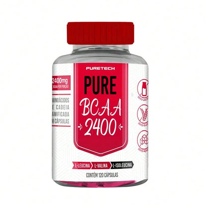 BCAA PURE 2400 PURETECH 120 CAPS