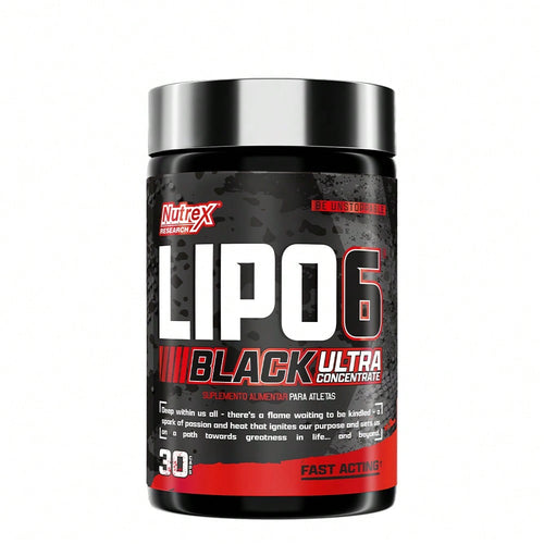 Lipo-6 Black Ultra Concentrado (30 Cáps) - Termogênico | Nutrex