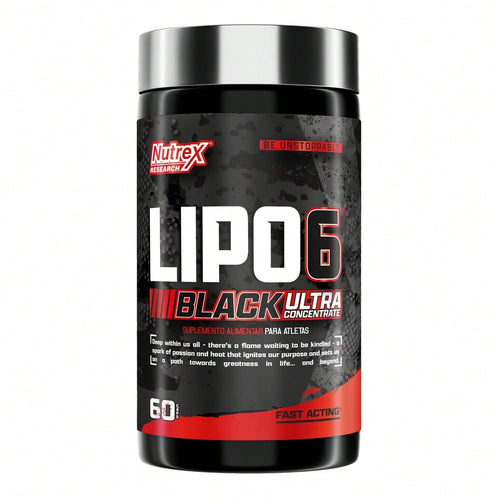 Lipo-6 Black Ultra Concentrado (60 Cáps) - Termogênico | Nutrex