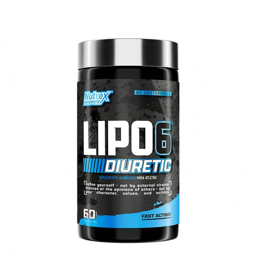 Lipo-6 Black Diuretic 60 Cápsulas - Redutor de Retenção Hídrica | Nutrex