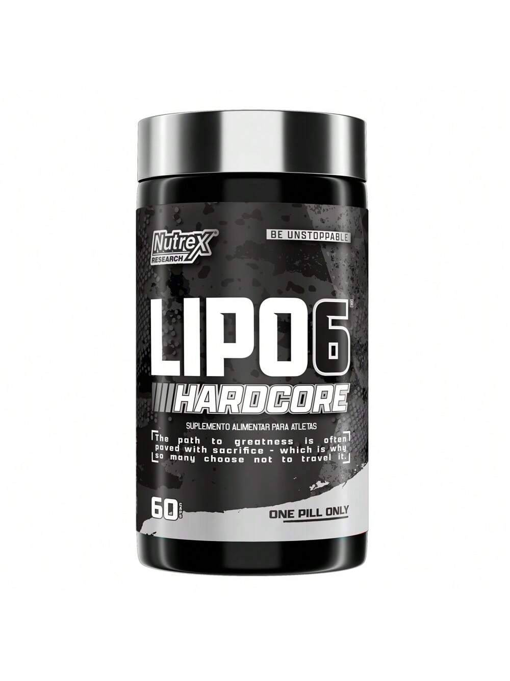 Lipo-6 Black Hardcore 60 Cápsulas - Termogênico de Efeito Máximo | Nutrex