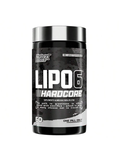LIPO 6 HARDCORE 60 CAPSULAS NUTREX *NOVO