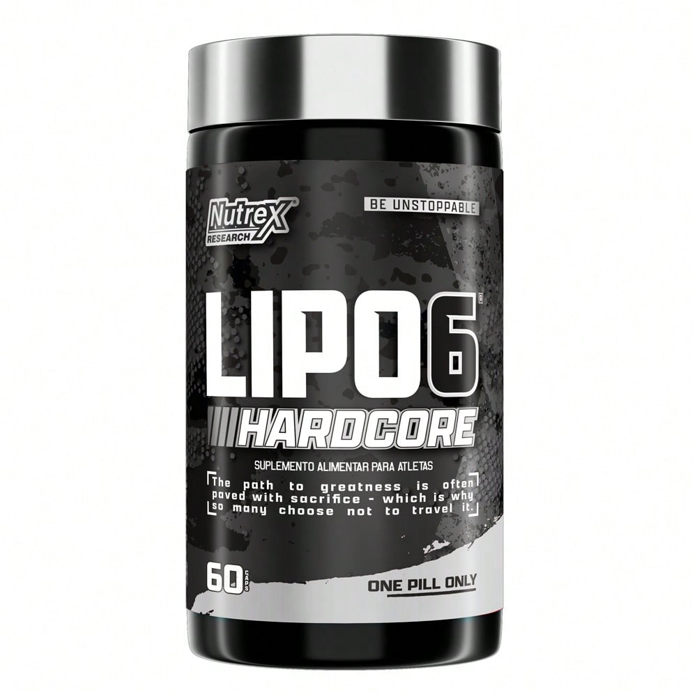 LIPO 6 HARDCORE 60 CAPSULAS NUTREX *NOVO