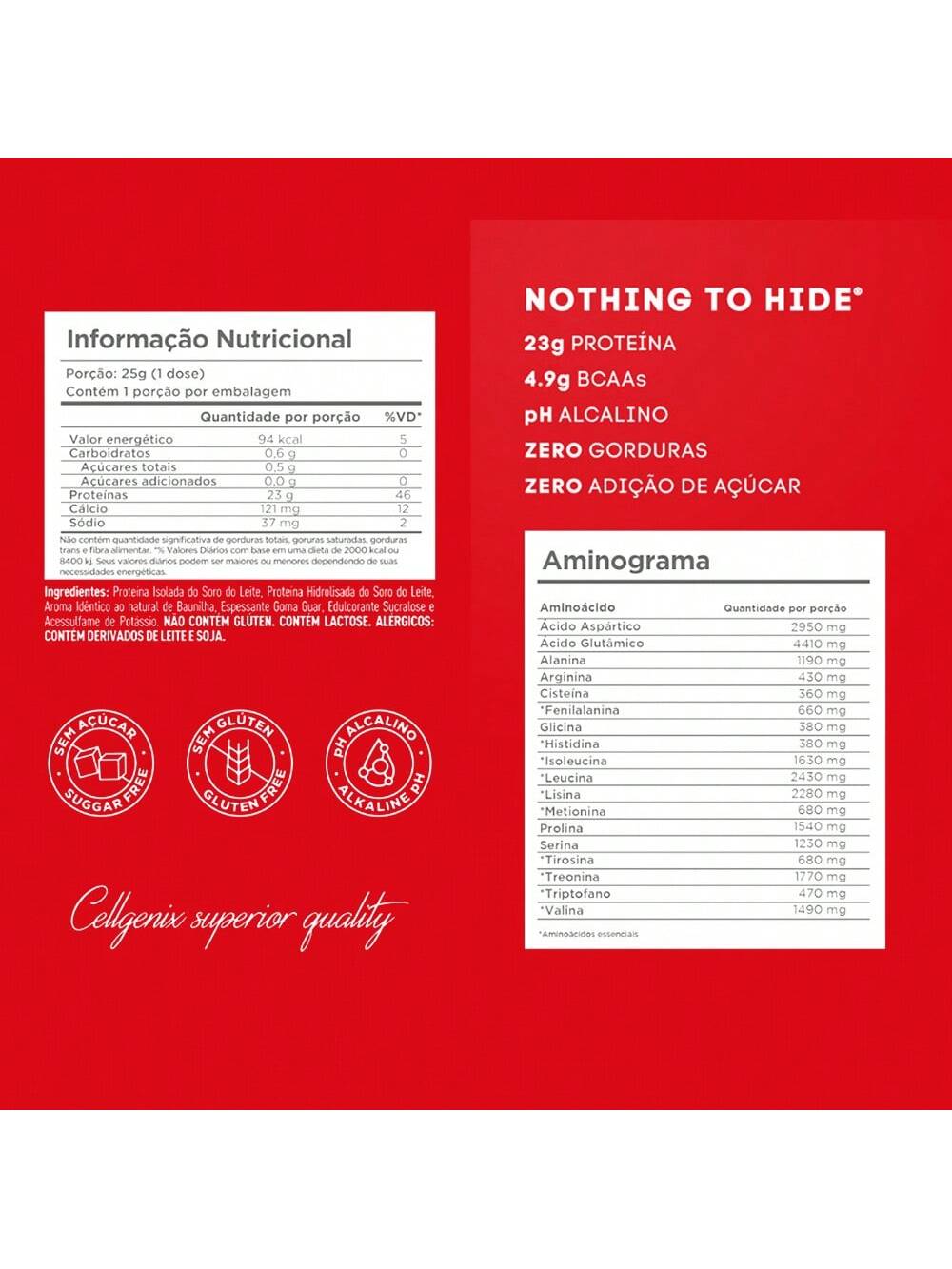 Dose Única Hydro 100 25g - Chocolate Belga | Whey Hidrolisado Cellgenix