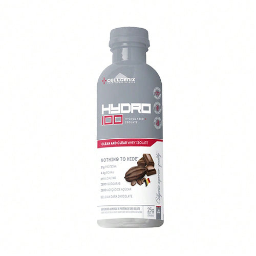 Dose Única Hydro 100 25g - Chocolate Belga | Whey Hidrolisado Cellgenix