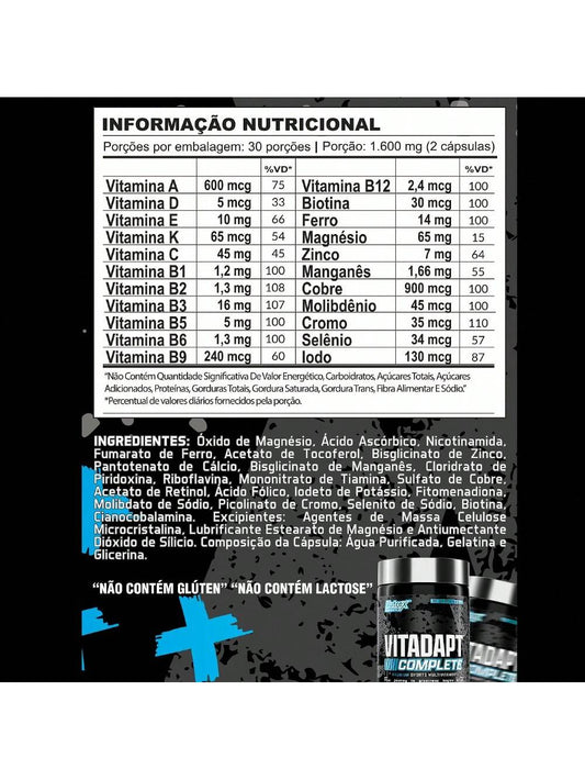 VITADAPT COMPLETE 60 CAPSULAS - NUTREX