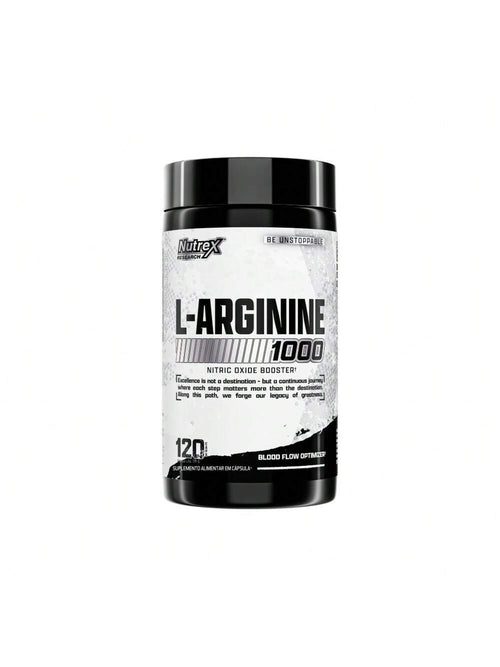 L-Arginina 1000mg (120 Cáps) - Suporte ao Óxido Nítrico | Nutrex