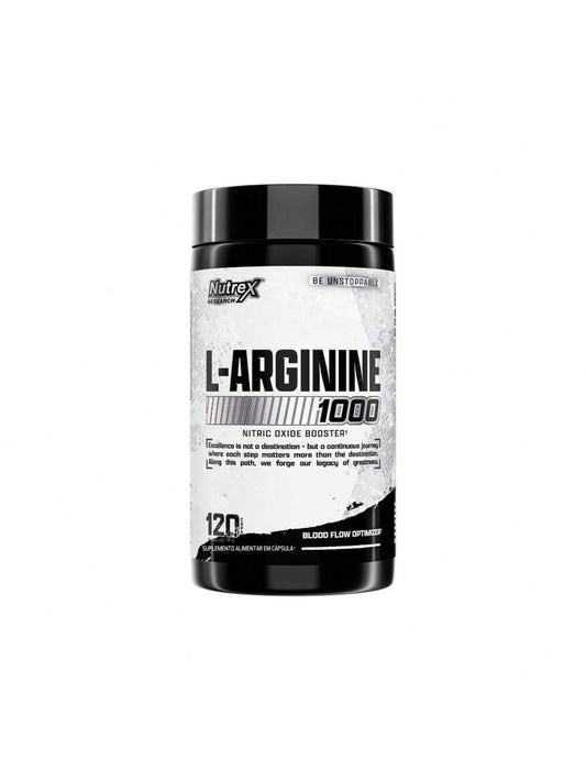 L-Arginina 1000mg (120 Cáps) - Suporte ao Óxido Nítrico | Nutrex