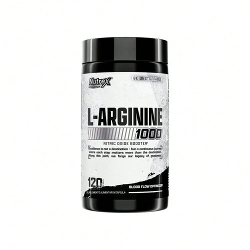 L-Arginina 1000mg (120 Cáps) - Suporte ao Óxido Nítrico | Nutrex