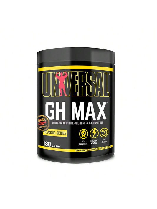 GH Max 180 Comprimidos - Suporte Metabólico e de Aminoácidos | Universal