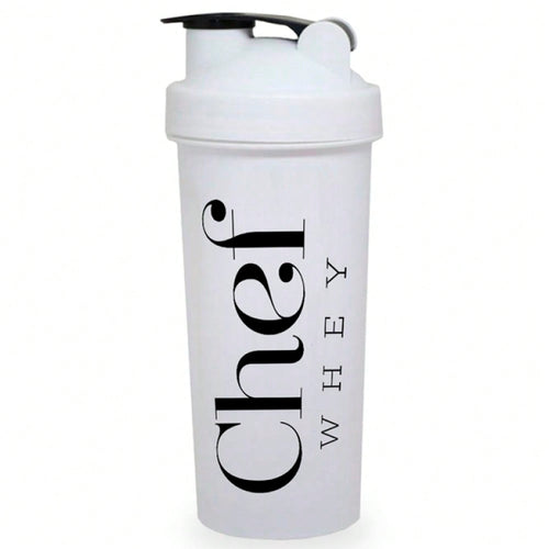 Coqueteleira Chef Whey 700ml - Transparente | Estilo e Praticidade