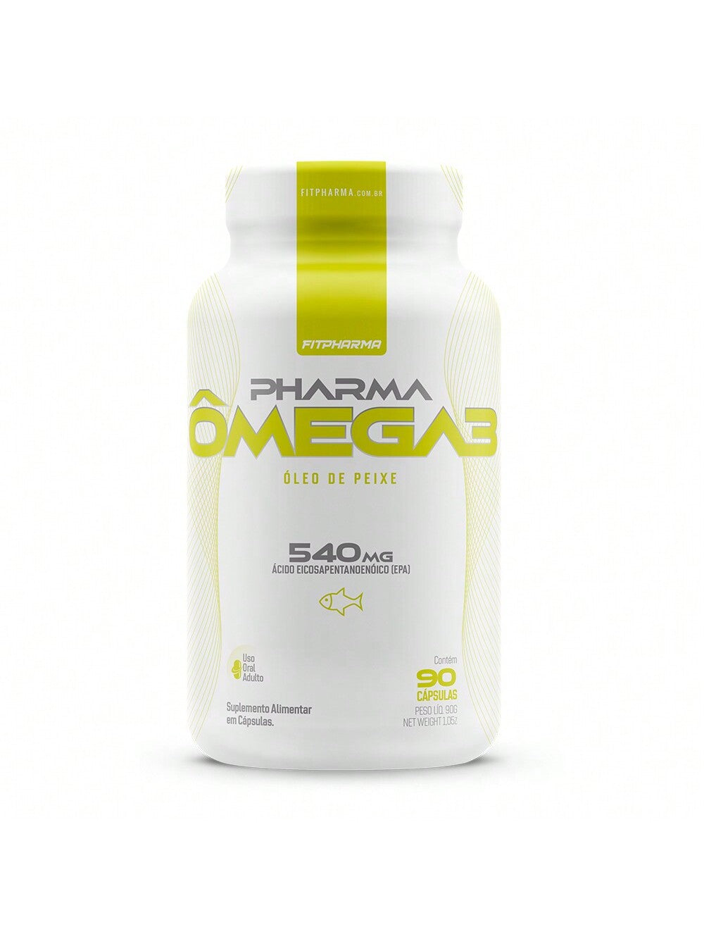 Pharma Ômega 3 (90 Cápsulas) - Essencial para Saúde e Bem-Estar | Fitpharma