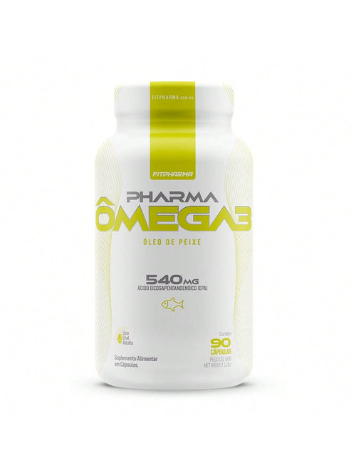 Pharma Ômega 3 (90 Cápsulas) - Essencial para Saúde e Bem-Estar | Fitpharma