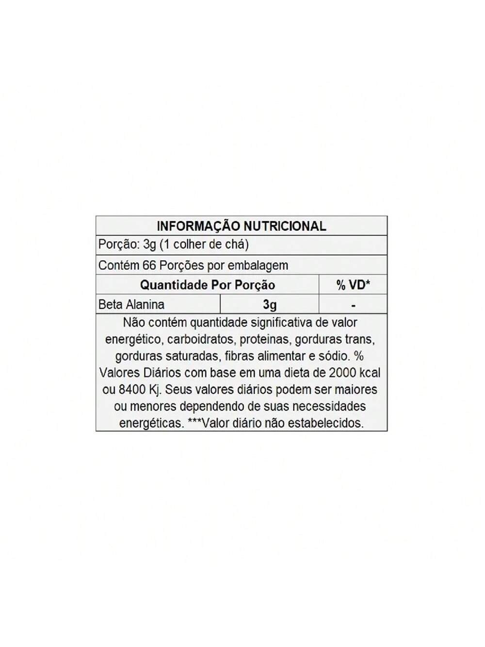 Beta Alanina 200g - A Repetição Extra para Seus Limites | Cellgenix