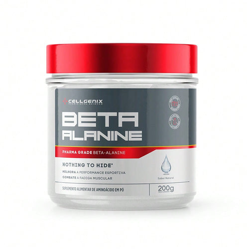 Beta Alanina 200g - A Repetição Extra para Seus Limites | Cellgenix