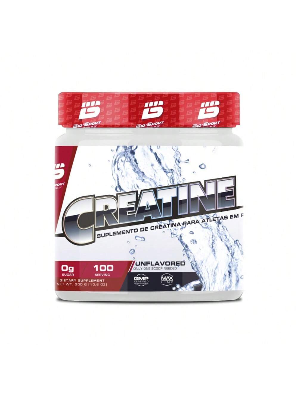 Creatine Max Pura 300g - Força e Performance | Bio Sport