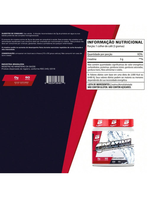 Creatine Max Pura 300g - Força e Performance | Bio Sport