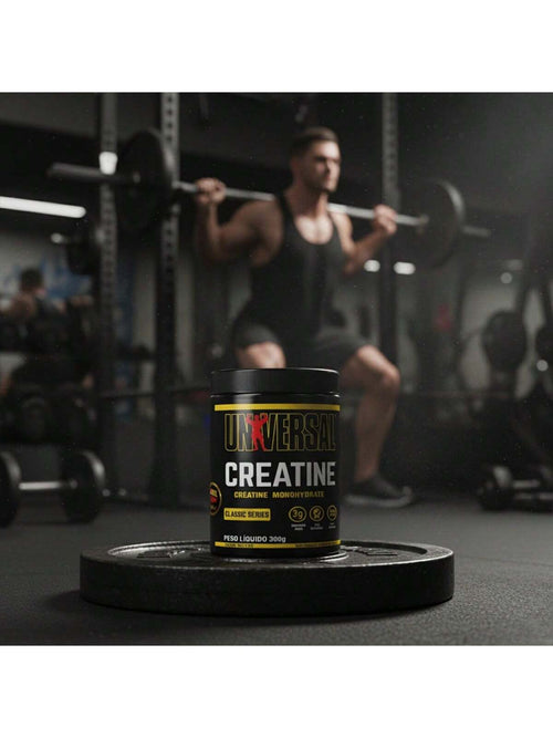 Creatina Monohidratada 300g - Força e Performance | Universal Nutrition