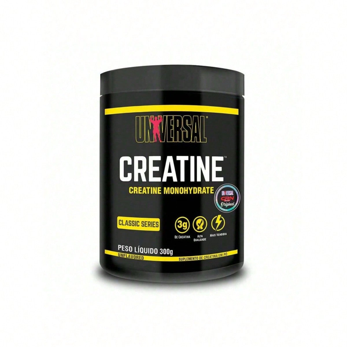 Creatina Monohidratada 300g - Força e Performance | Universal Nutrition