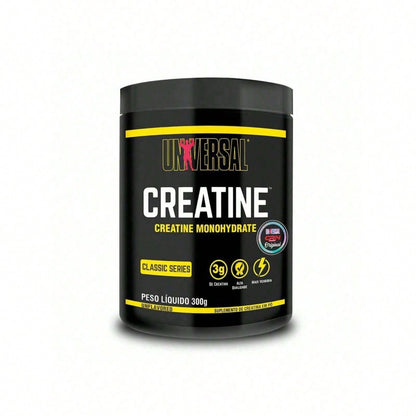 Creatina Monohidratada 300g - Força e Performance | Universal Nutrition
