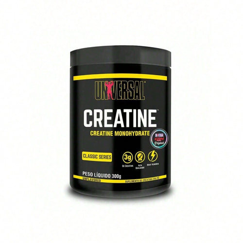 Creatina Monohidratada 300g - Força e Performance | Universal Nutrition
