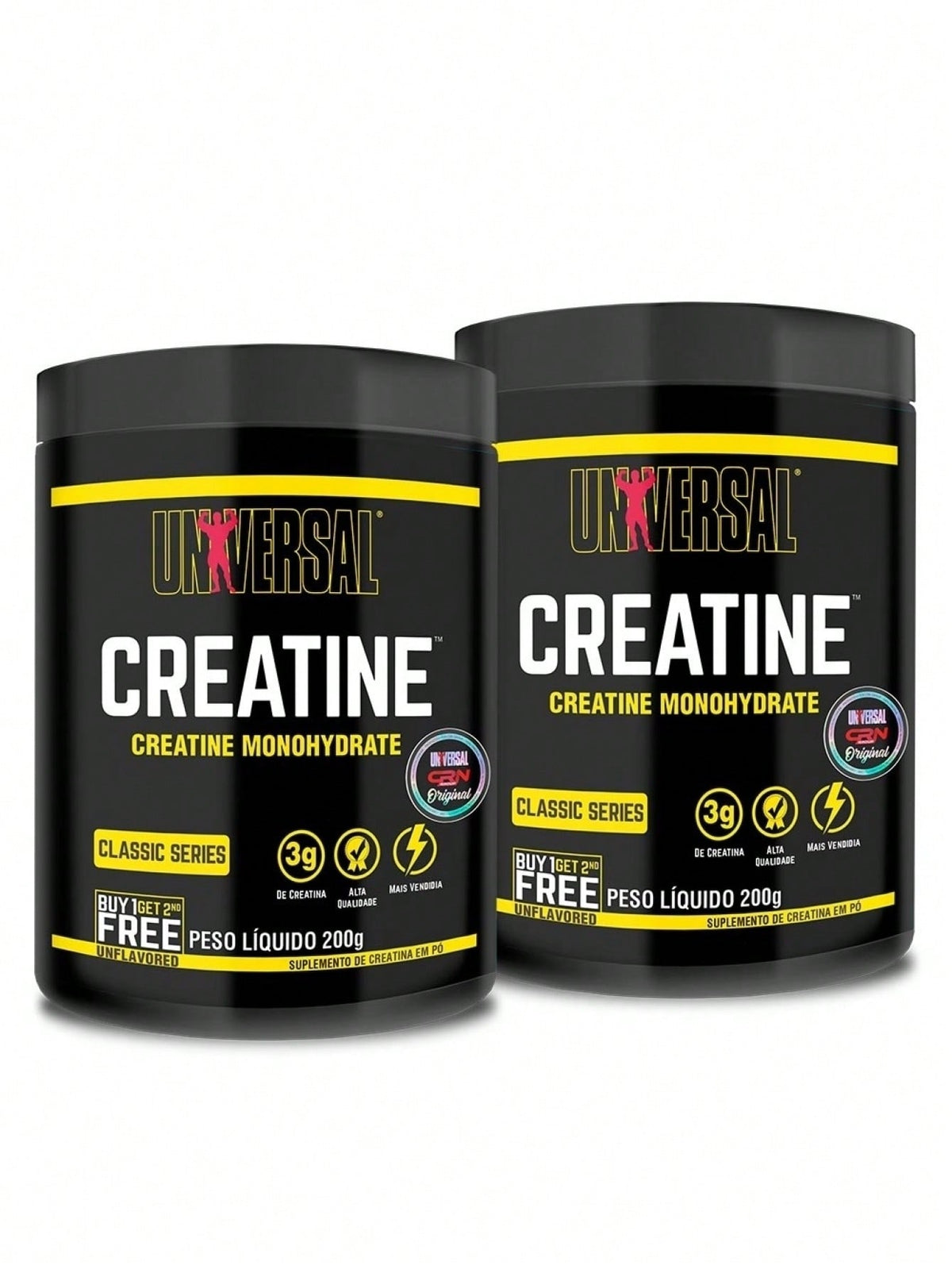 CREATINE MONOHYDRATE COMBO (200G+200G) UNIVERSAL