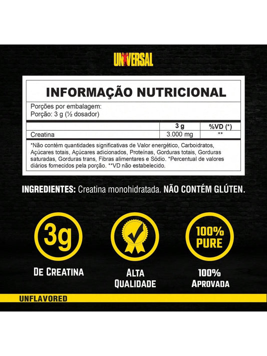 CREATINE MONOHYDRATE COMBO (200G+200G) UNIVERSAL