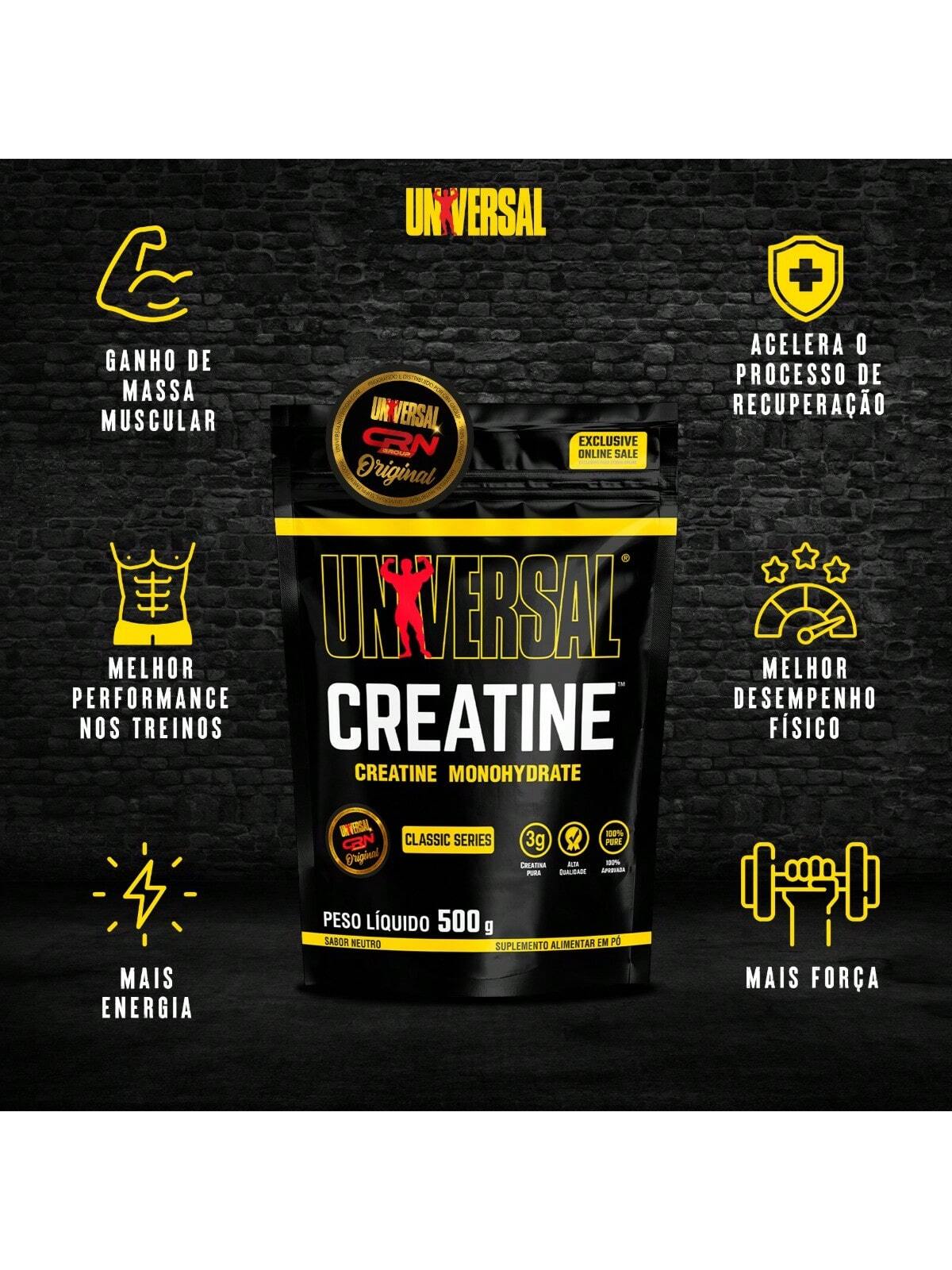 CREATINE MONOHYDRATE COMBO (200G+200G) UNIVERSAL
