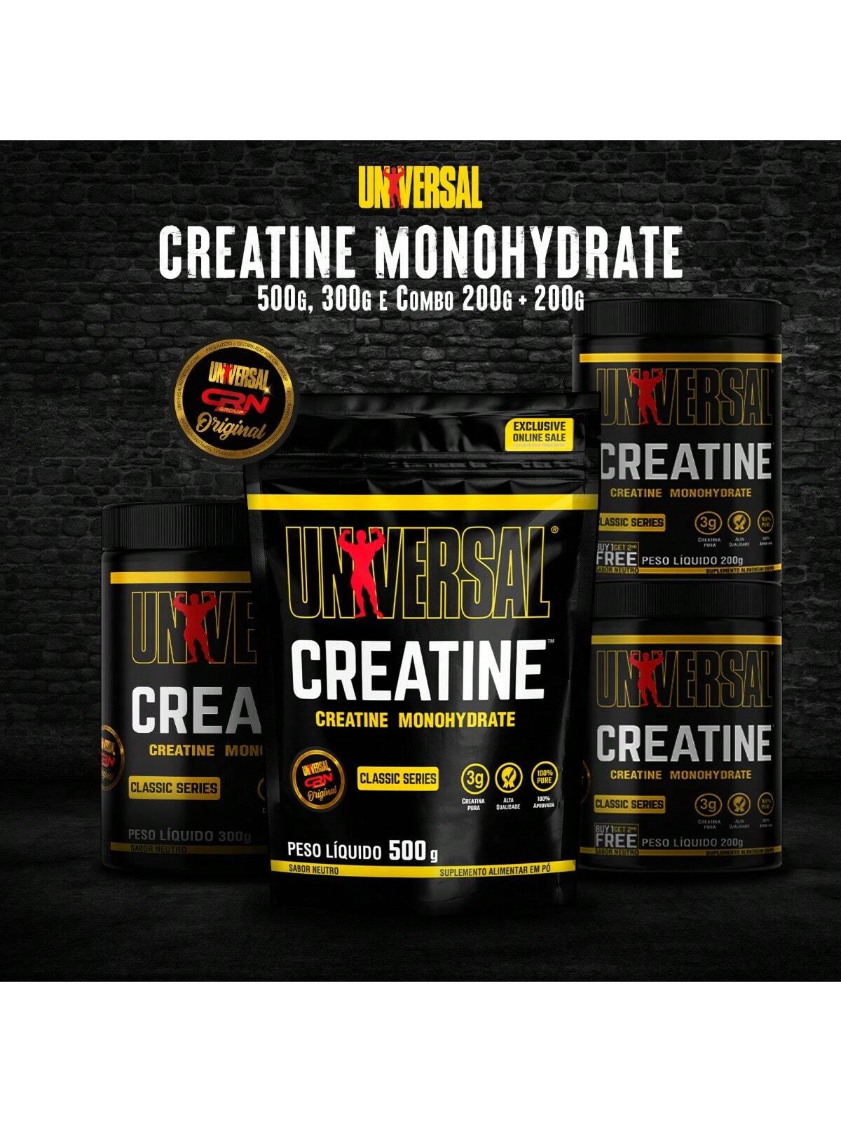 CREATINE MONOHYDRATE COMBO (200G+200G) UNIVERSAL
