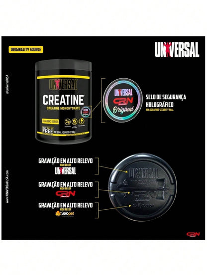 CREATINE MONOHYDRATE COMBO (200G+200G) UNIVERSAL