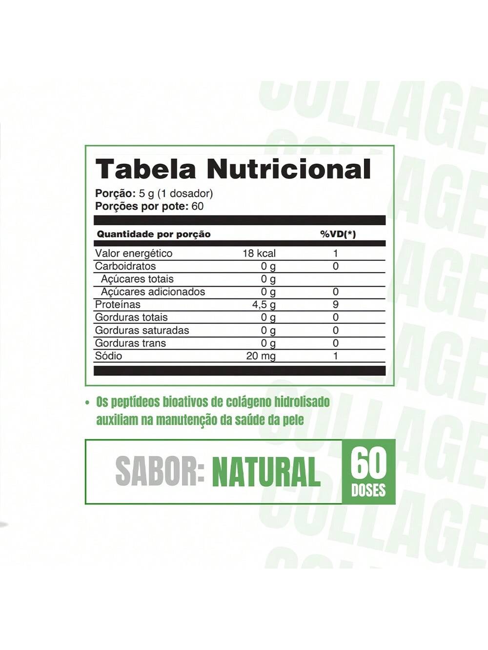 Collagen 300g - Colágeno Hidrolisado Tipos I & III | Universal Nutrition