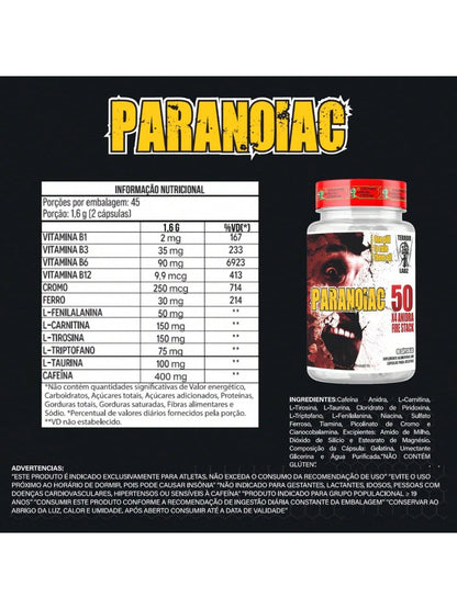 PARANOIAC 90 Cv PSULAS - TERROR LABS
