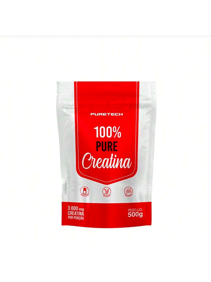 CREATINA 100% PURE REFIL 500G PURETECH