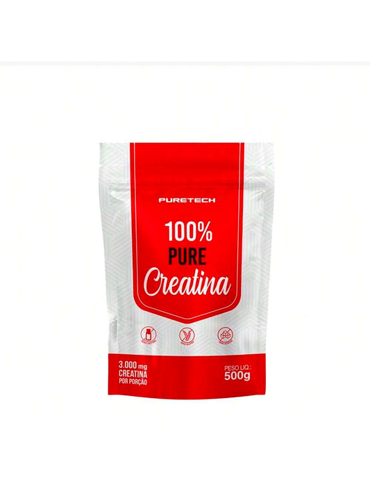 CREATINA 100% PURE REFIL 500G PURETECH