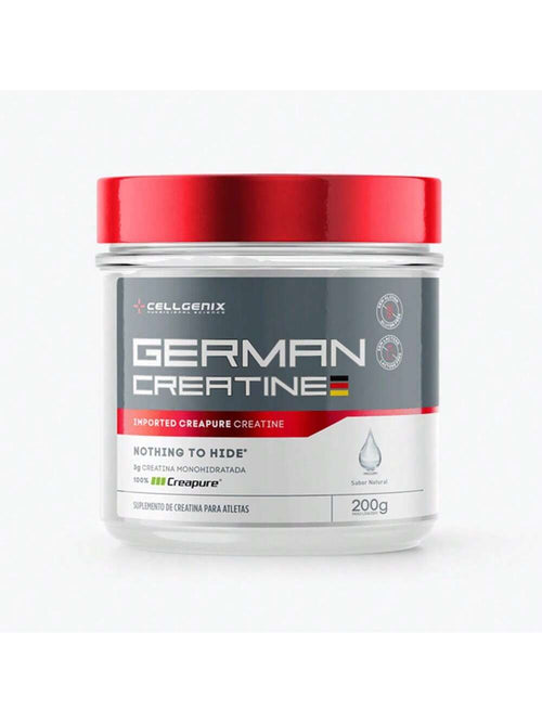 German Creatine Creapure® 200g - O Padrão Ouro em Pureza | Cellgenix