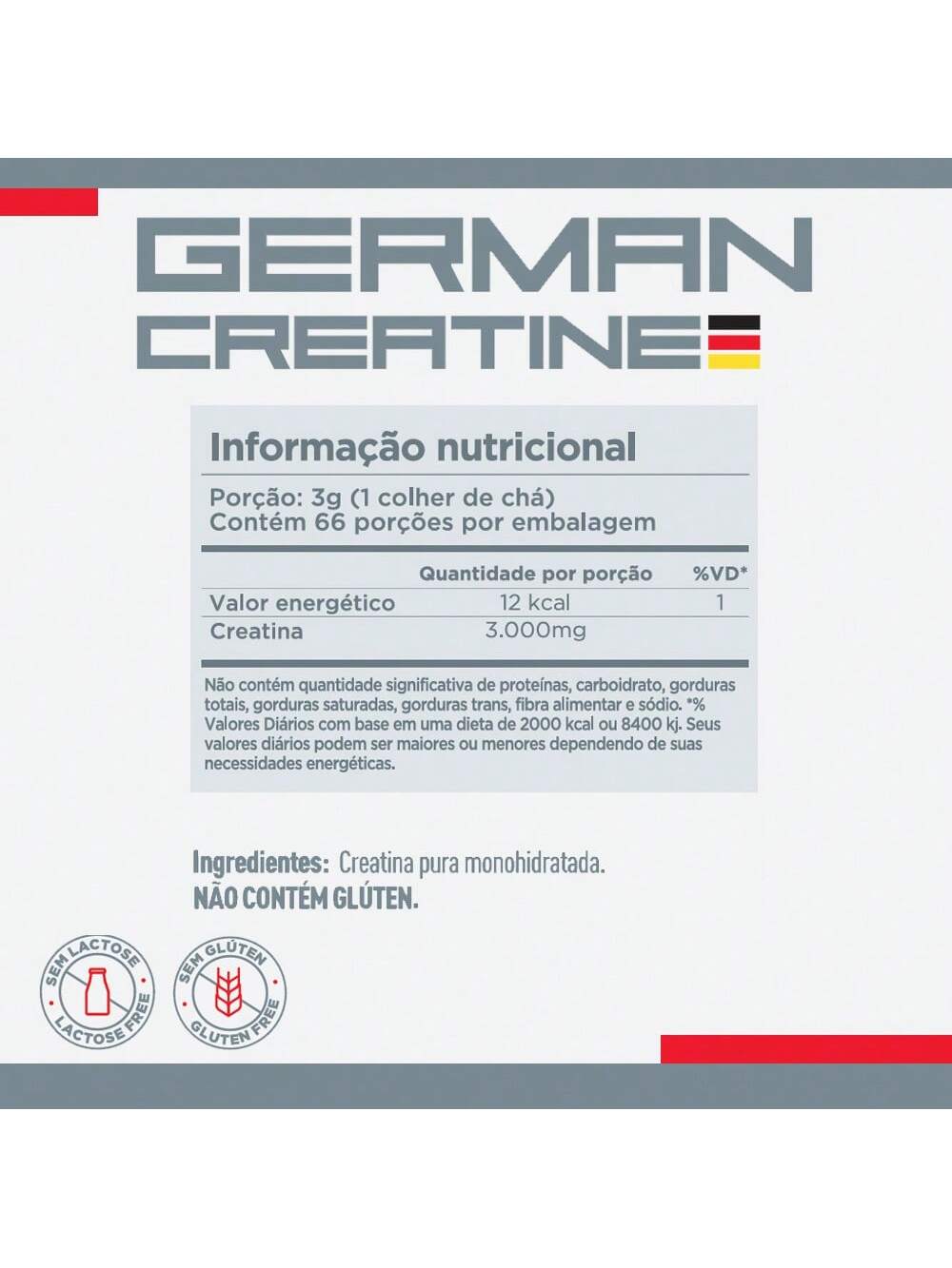 German Creatine Creapure® 200g - O Padrão Ouro em Pureza | Cellgenix