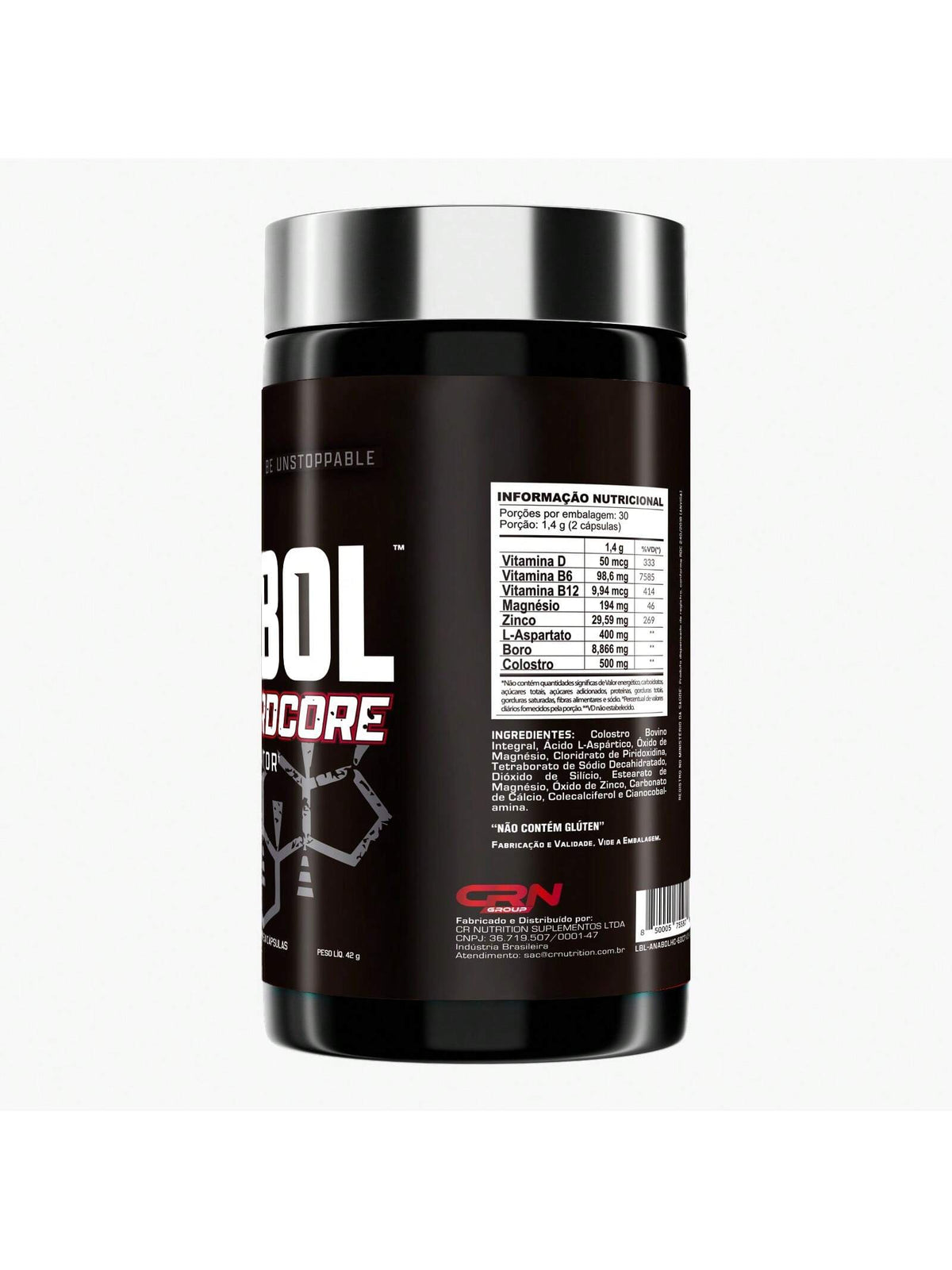 Anabol Hardcore 60 Cápsulas - Ativador Anabólico | Nutrex
