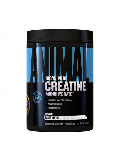 Animal Creatine 1kg - Força e Volume | Universal Nutrition