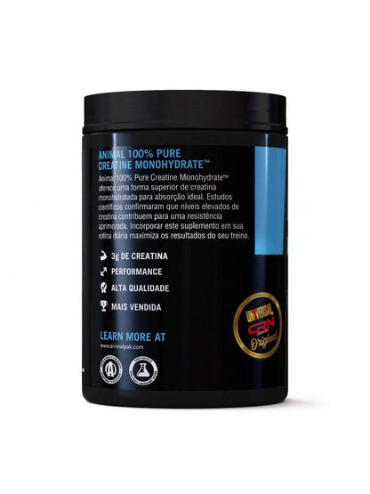 Animal Creatine 1kg - Força e Volume | Universal Nutrition