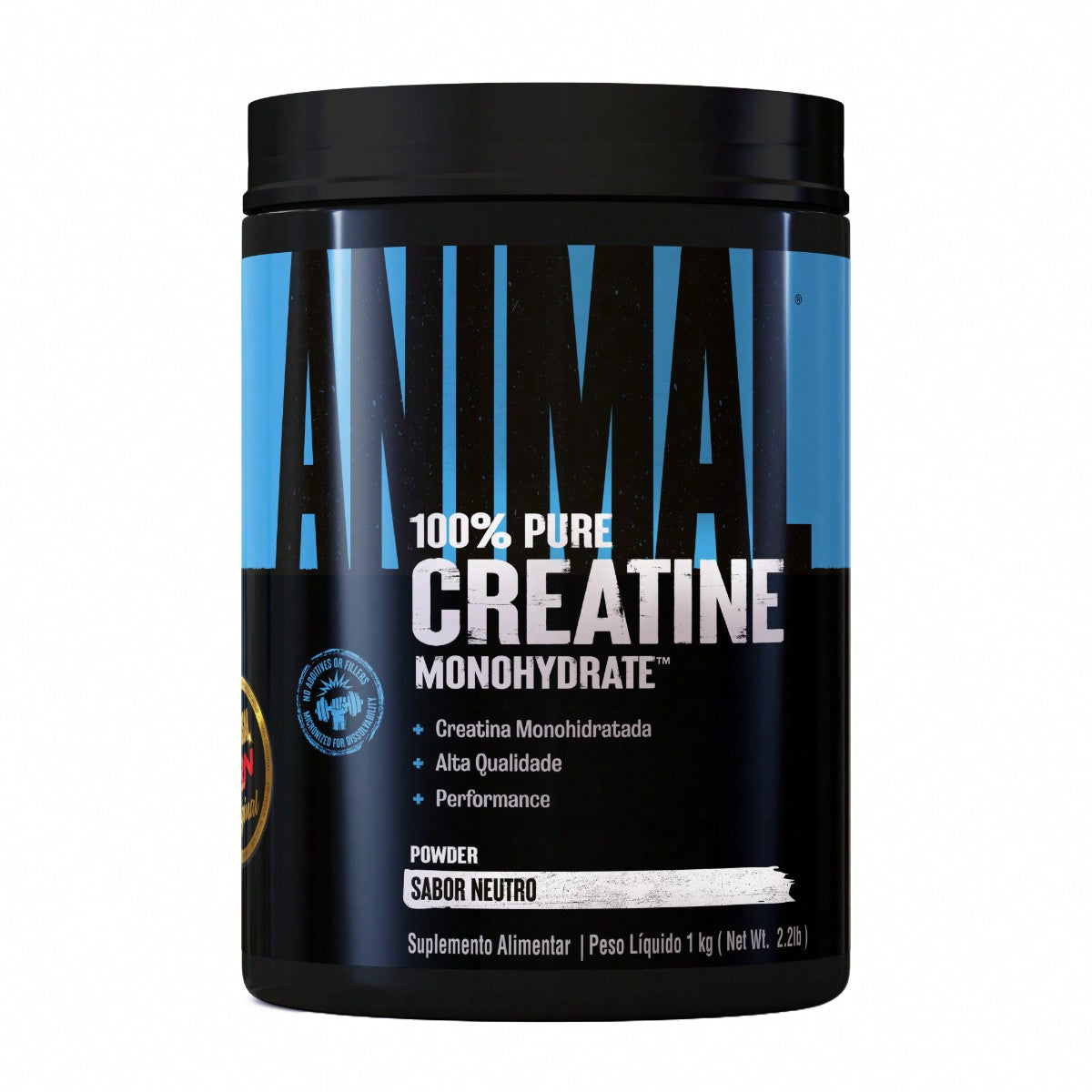 Animal Creatine 1kg - Força e Volume | Universal Nutrition