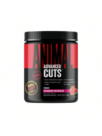 ANIMAL CUTS POWDER STRAWBERRY WATERMELON 300G UNIVERSAL
