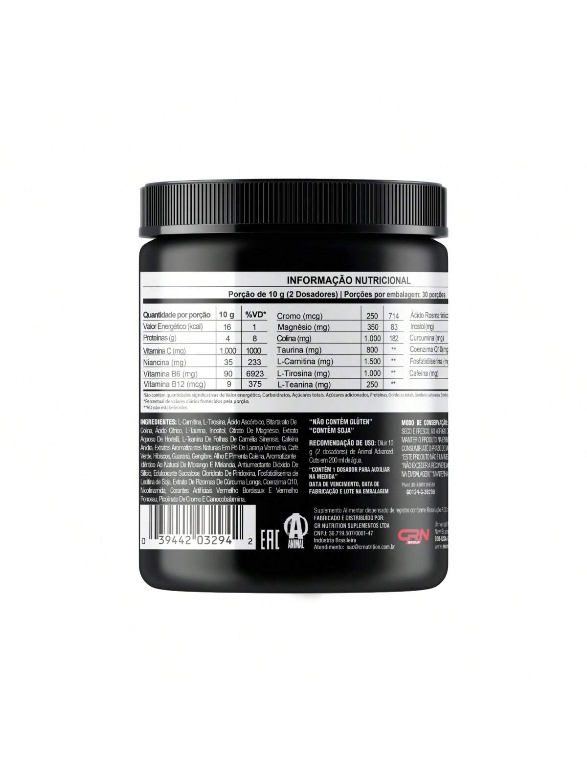 ANIMAL CUTS POWDER STRAWBERRY WATERMELON 300G UNIVERSAL