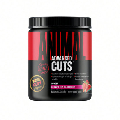ANIMAL CUTS POWDER STRAWBERRY WATERMELON 300G UNIVERSAL