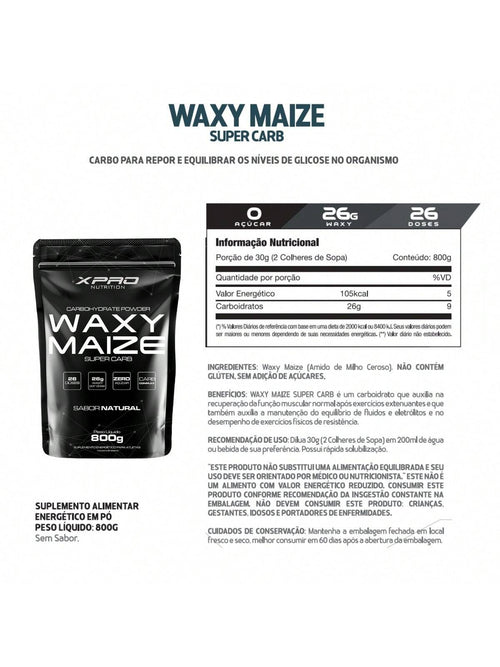 Waxy Maize Super Carb 800g (Refil) | XPro Nutrition